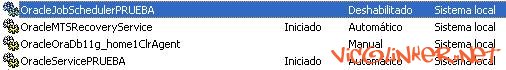 Desinstalar Oracle 11g - paso 2