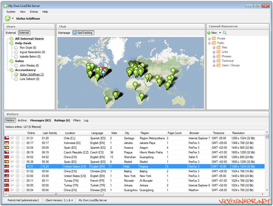 Livezilla Desktop Client Windows / Cliente de Escritorio Livezilla Desktop Client Windows / Cliente de Escritorio