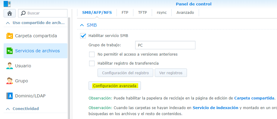 Acronis 2021: Backup en Synology - acceso al archivo denegado