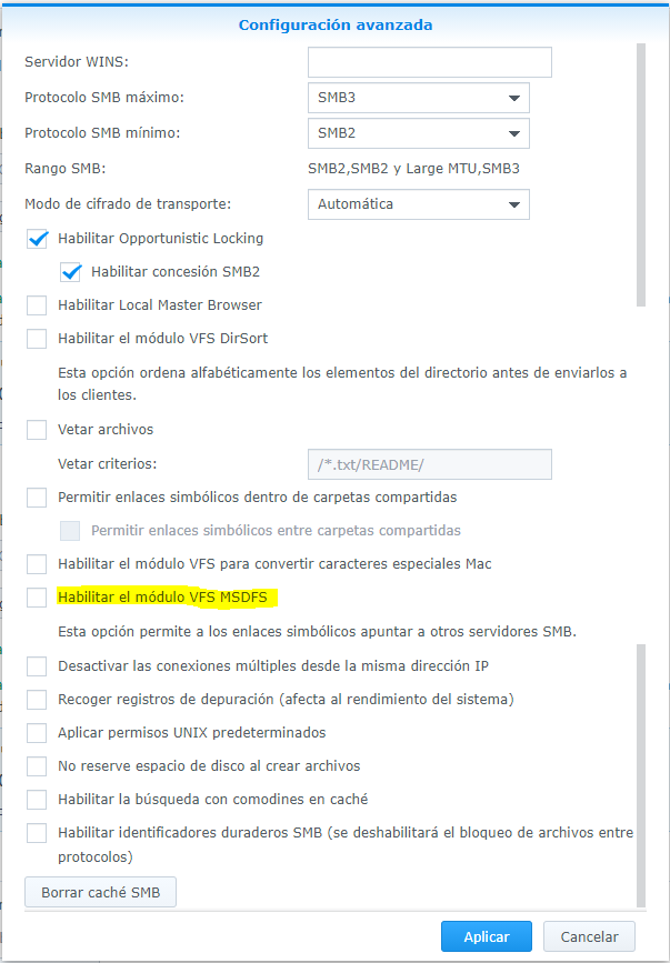 Acronis 2021: Backup en Synology - acceso al archivo denegado